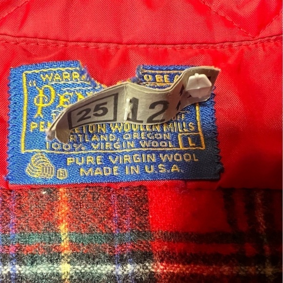 Pendleton Virgin Wool Boyd Tartan Plaid Shirt Medium - Picture 6 of 14